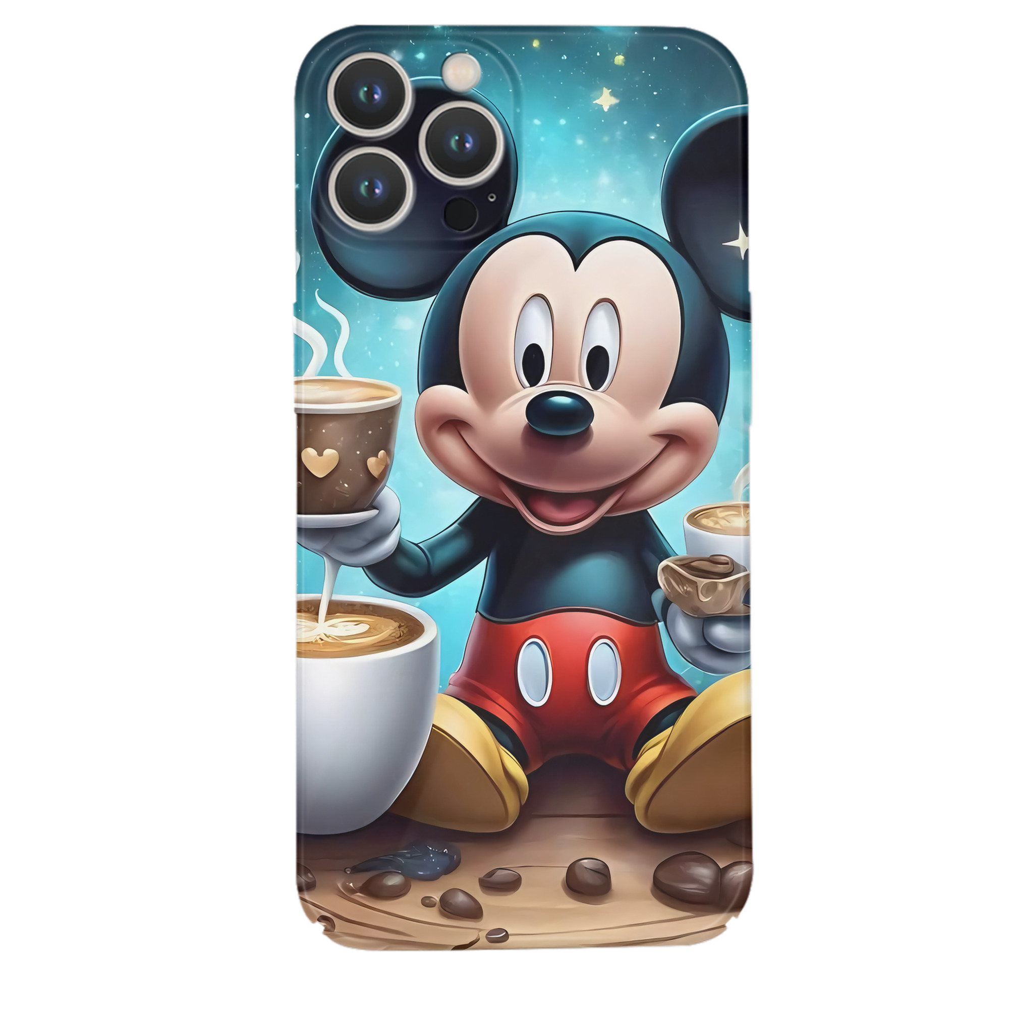 （画像用） ミッキーマウス Mickey Mouse 【iPhone 14シリーズ対応】ハードケース